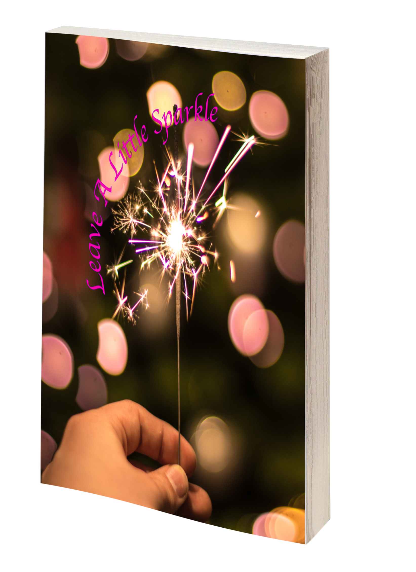 3D FRONT Cover Leave A Little Sparkle 3D FRONT Cover Leave A Little Sparkle