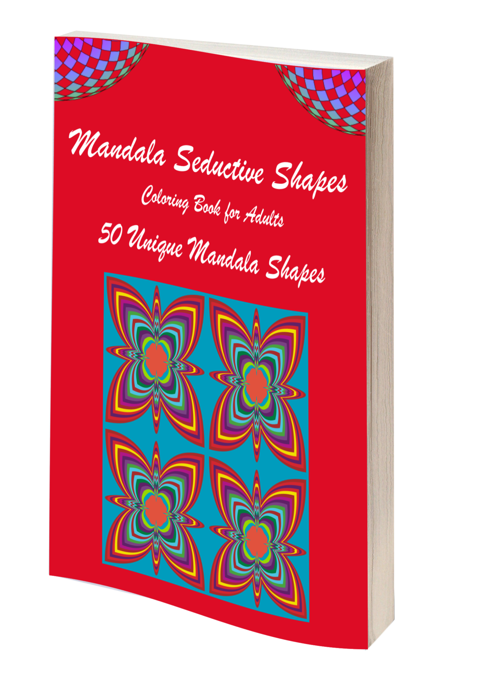 3D Front Cover Mandala Seductive Shapes 3D Front Cover Mandala Seductive Shapes
