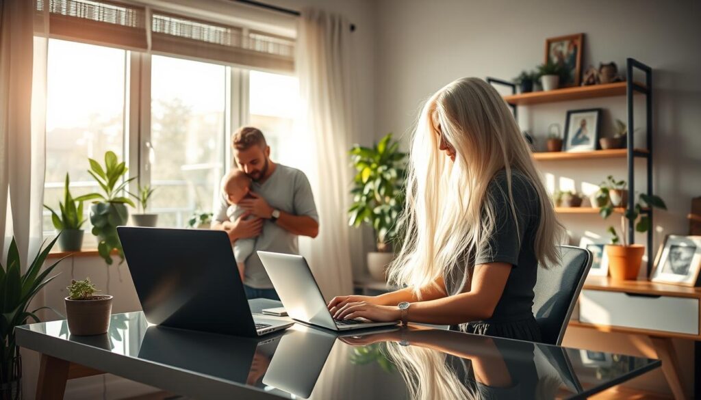 balancing family and work